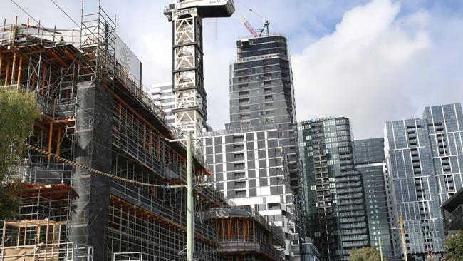 A slump in property prices in Melbourne may bring in some good bargains with early returns. Picture: David Crosling