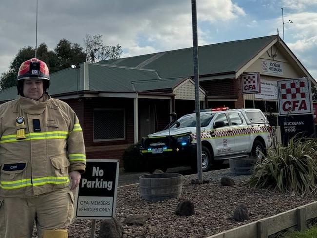 CFA Rockbank trucks were blocked and volunteers were unable to park after attendees of the Miri Piri Kabadi Cup at Melton Council's Ian Cowie Reserve on April 28 decided to remove bollards and park in the facility despite signage. Picture: Supplied