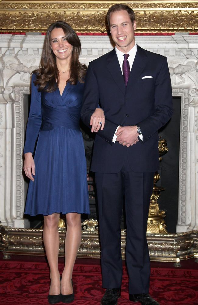 Prince William’s late mother, Diana Princess of Wales, loved the ring so much she continued to wear it after her divorce from Prince Charles, making it an incredibly sentimental piece for William to then propose to Kate with. Picture: Chris Jackson/Getty Images