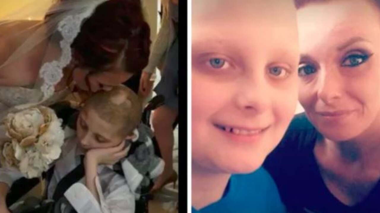 Dying Wish Boy Walks Mum Down Aisle Days Before Dying From Cancer Au — Australias 4493