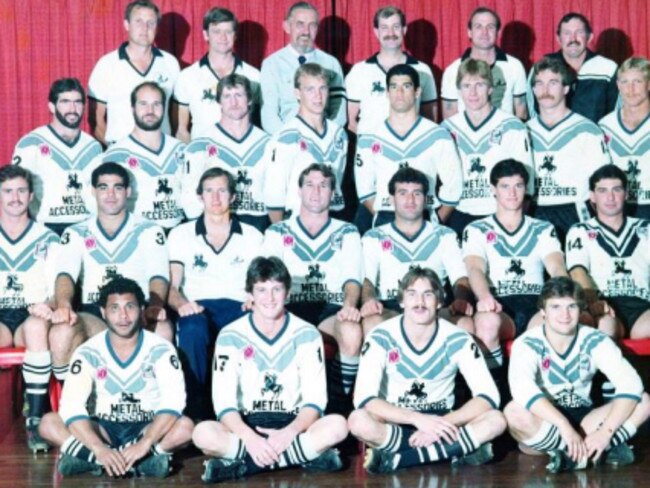 The BRL’s Souths 1985 team (Picture courtesy Roger Waite)