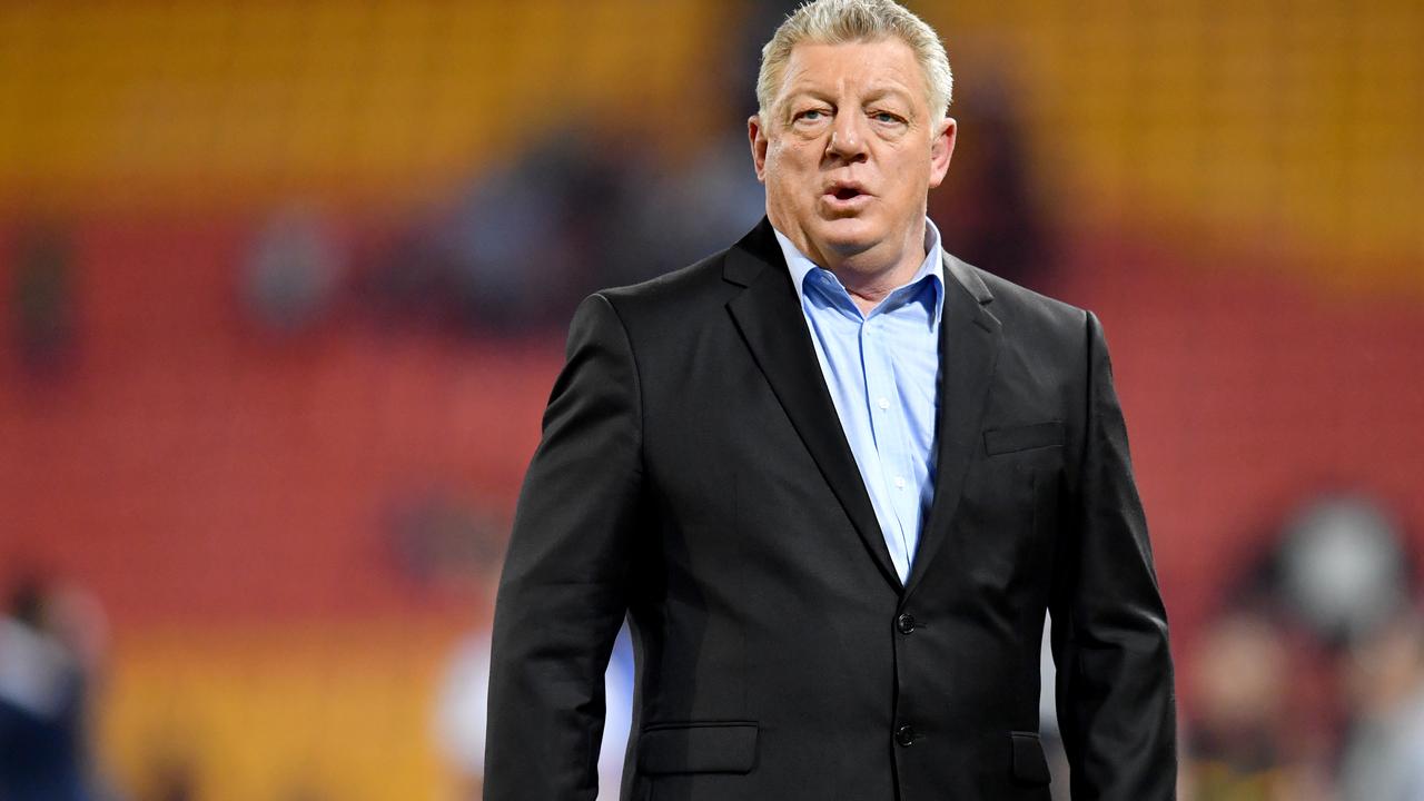 Phil Gould was emotional. (AAP Image/Darren England)