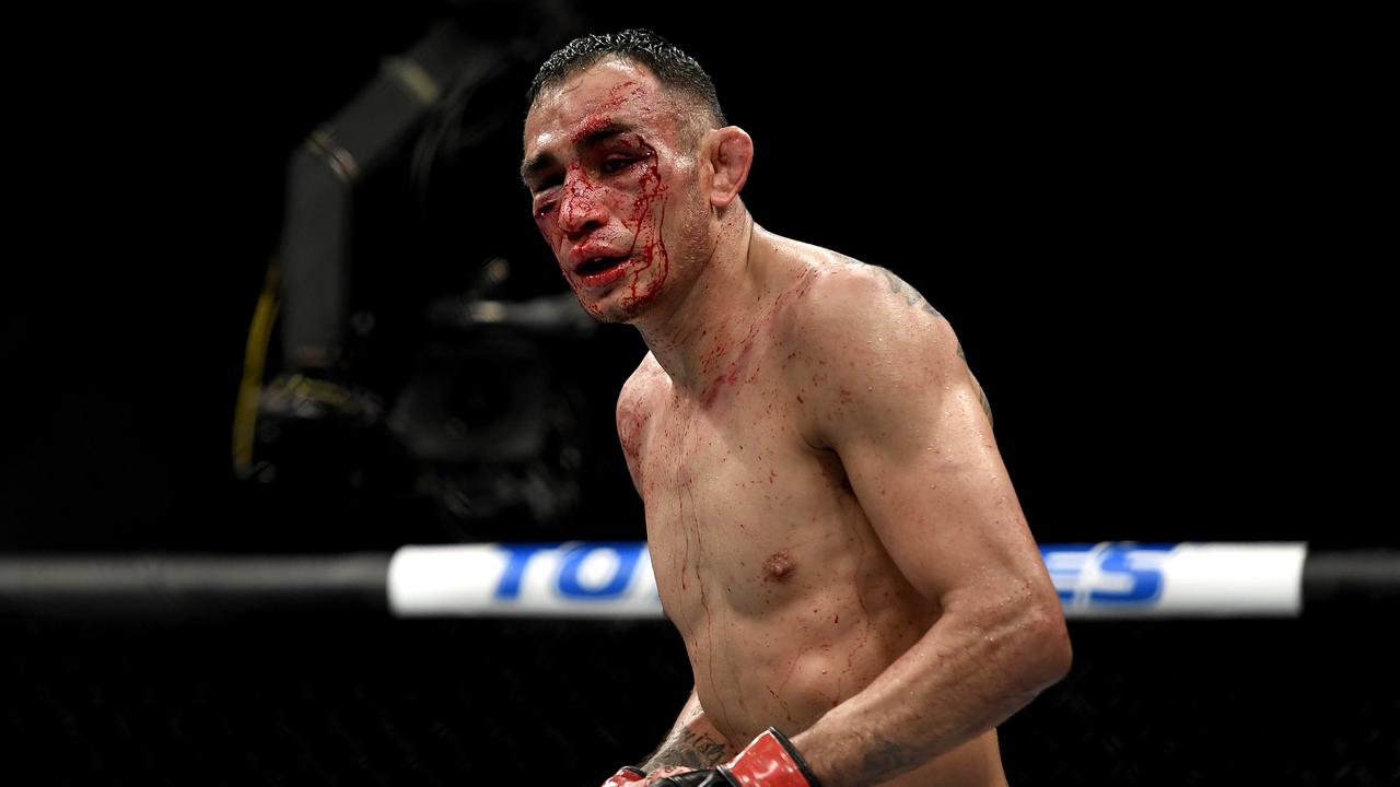 Tony Ferguson copped a beating.