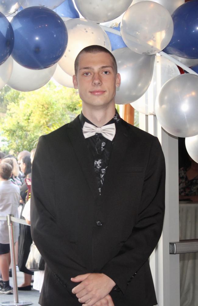 Brodie Treverton at the Beerwah State High School formal 2023.