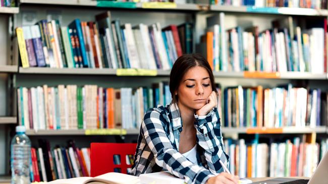 Studying at the library is one way to minimise distractions.