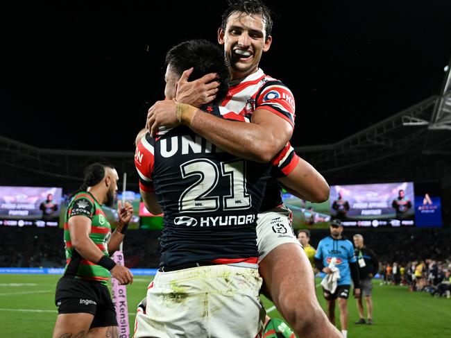 Roosters survive Souths onslaught to keep unlikely finals dream alive