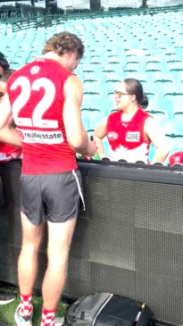 World Down syndrome Day with the Sydney Swans