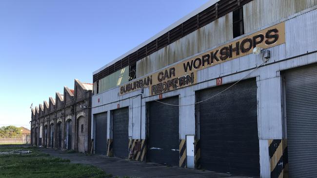 The old railyards at Redfern.