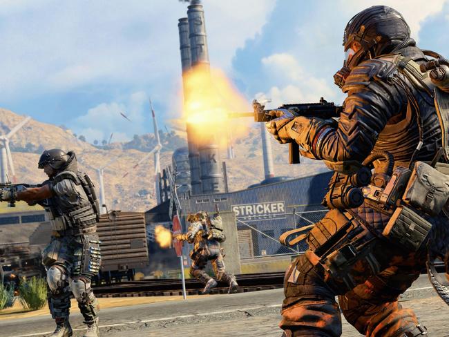 Call of Duty Black Ops 4 videogame screen shot for Scene tech page.