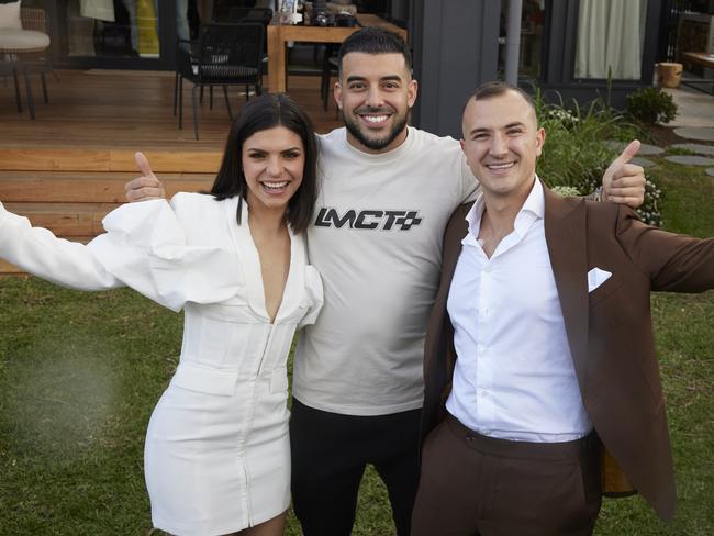 Portelli bought Steph and Gian’s winning home at The Block 2023 auctions. Picture: Supplied/Channel 9