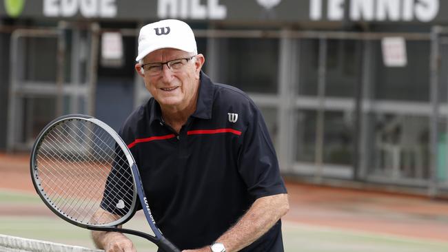 Edge Hill Tennis Club, President and Coach Tom Horn. PICTURE: ANNA ROGERS