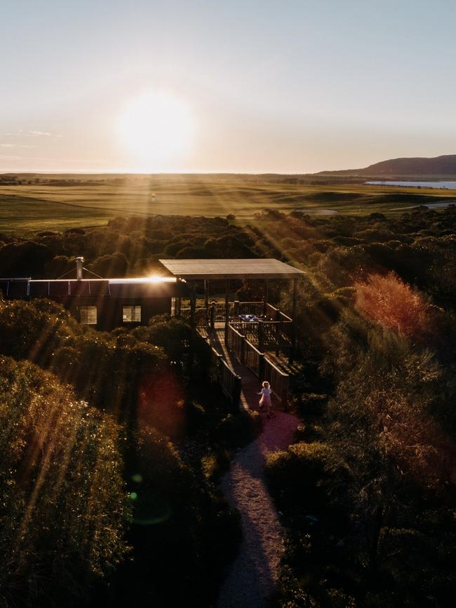 The landscape surrounding Coulta’s newest accommodation. Picture: Robert Lang