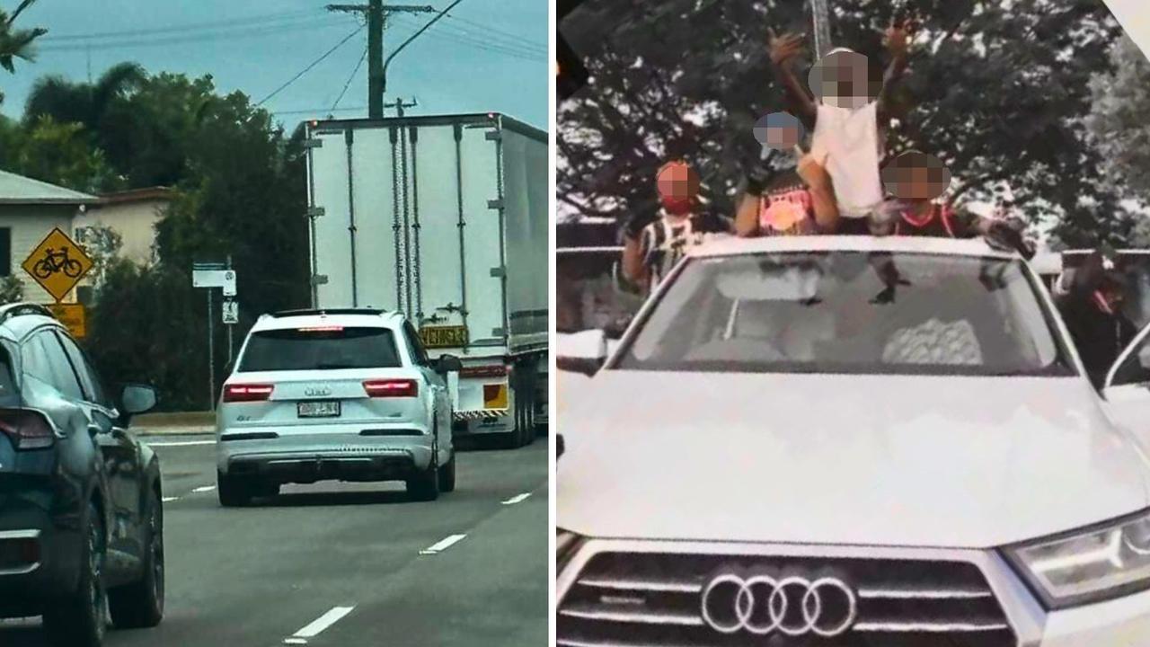 Townsville Crime: Brazen Youths Flaunt Stolen Audi In Crime Spree ...