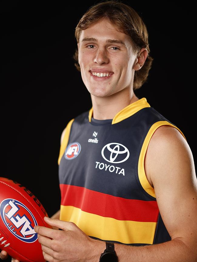 Daniel Curtin was widely regarded as the best defender in the 2023 draft pool. Picture: Daniel Pockett