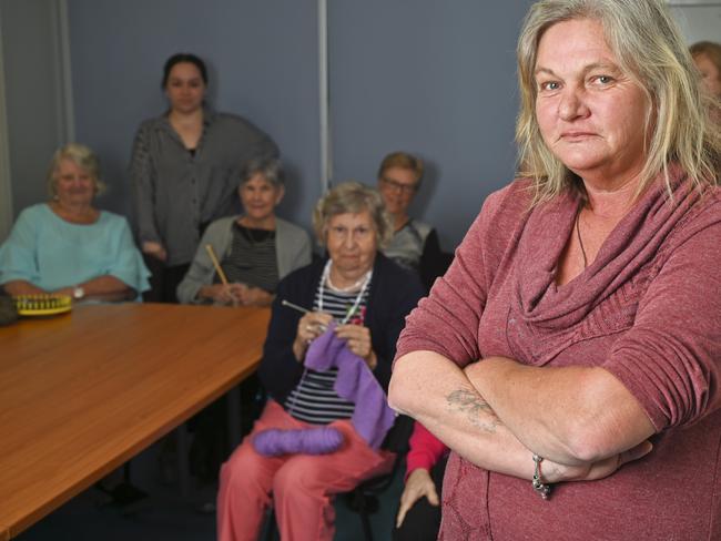 Christine MacDonald has worked for Riverview Neighbourhood Centre for 11 years since it moved into its home. Council have just told them they can't be there anymore. Riverview Craft group being moved on after 22 years in that building.