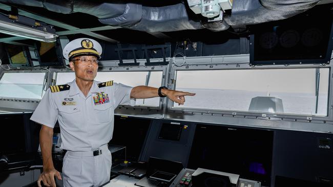 The ship can commanded from below decks, as well as from the bridge. Picture: Pema Tamang Pakhrin