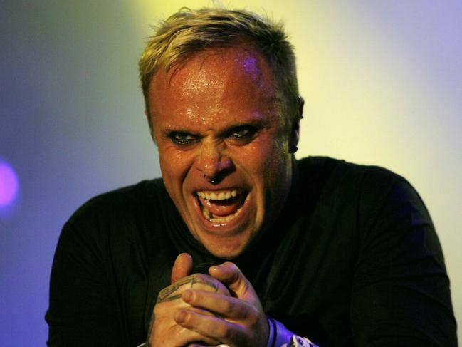 Prodigy frontman Keith Flint, 49 took his own life. Picture: AP