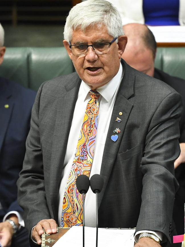 Aboriginal Australians Minister Ken Wyatt. Picture: Lukas Coch/AAP