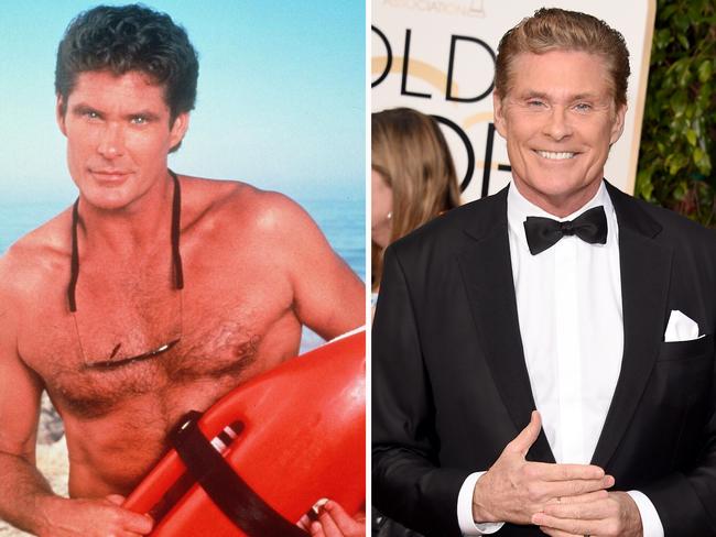David Hasselhoff played lifeguard Mitch Buchanan in the TV show from 1989 - 2000. Picture: Jason Merritt/Getty Images