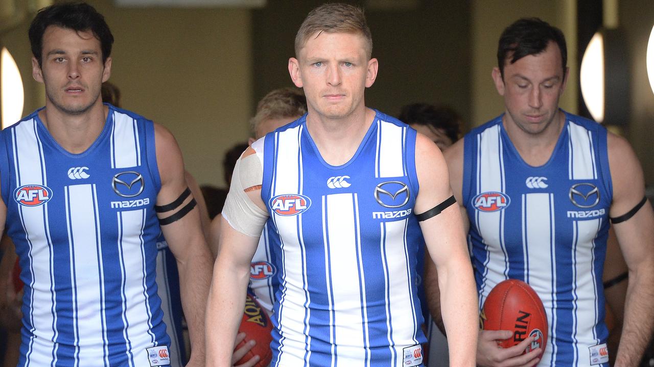 Ziebell will lead North Melbourne again in 2022. Picture: Steve Bell / AFL Photos via Getty Images