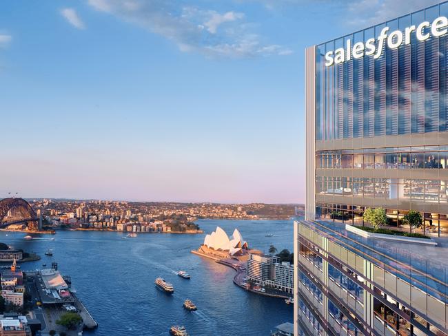 Lendlease will build Salesforce Tower Sydney at their Circular Quay precinct located at 180 George St. Picture: Supplied