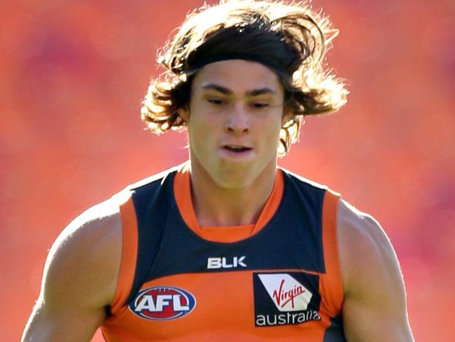 GWS Giant Jack Steele set for debut during Giants training at Spotless Stadium,Homebush.Picture Gregg Porteous