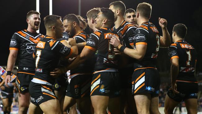 Wests Tigers are right in the hunt for the NRL top eight.