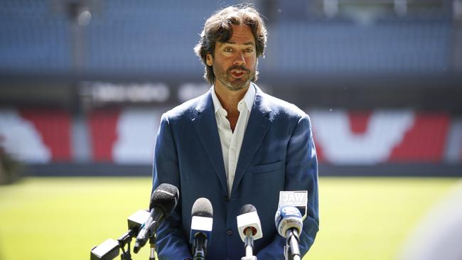 Gillon McLachlan, Chief Executive Officer of the AFL. (Photo by Dylan Burns/AFL Photos via Getty Images)