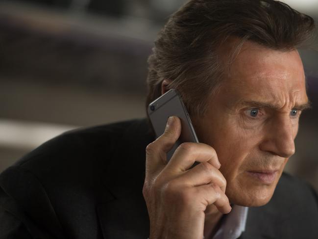 Liam Neeson in a scene from The Commuter. StudioCanal Films.