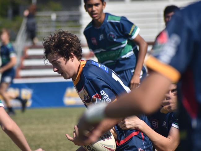 Rockhampton District Junior Rugby League CQ Club Challenge, under-15, Blackwater Crushers versus Brothers White, Browne Park, June 24, 2023.