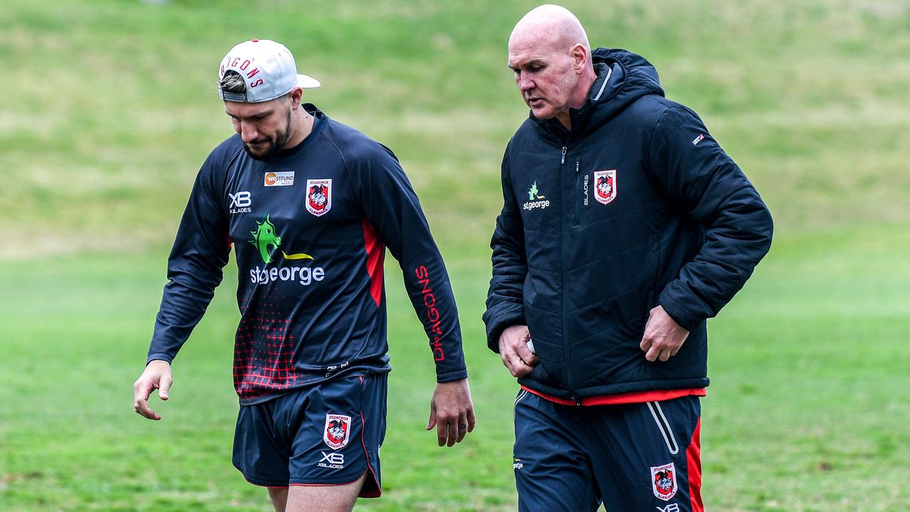 Phil Gould believes the Dragons are tired from commuting to training and games.