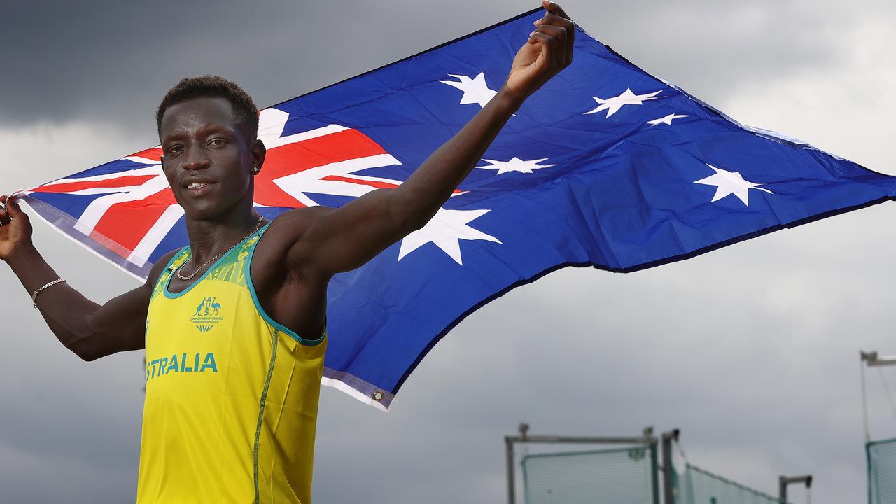 Peter Bol is ready for his Commonwealth Games campaign to begin. Picture: Michael Klein