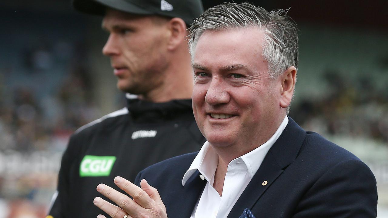 The report was tabled with the Magpies board just days after president Eddie McGuire announced his shock decision to vacate as President at the end of 2021.