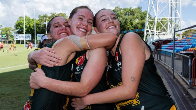 St Mary's took on PINT in the 2024-25 NTFL women's semi-final. Picture: Pema Tamang Pakhrin