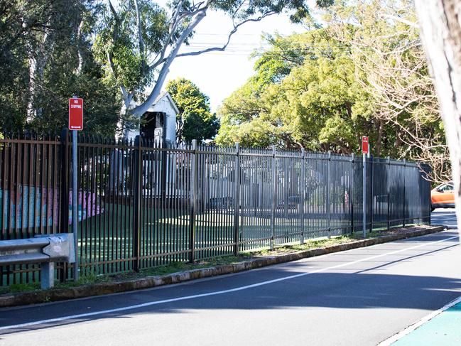 SYDNEY, AUSTRALIA - NewsWire Photos - JUNE 25, 2024: A generic photograph of the school In Annandale where a student had his leg trapped in the school's fence.Picture: NewsWire / Christian Gilles