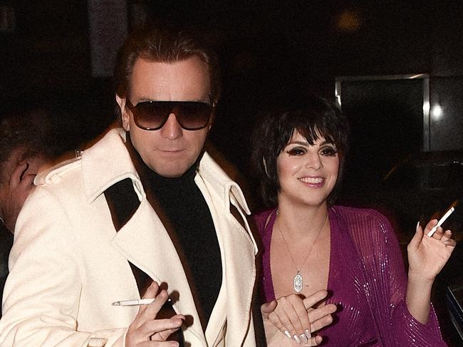 Ewan McGregor and Krysta Rodriguez in Halston. Picture: Netflix