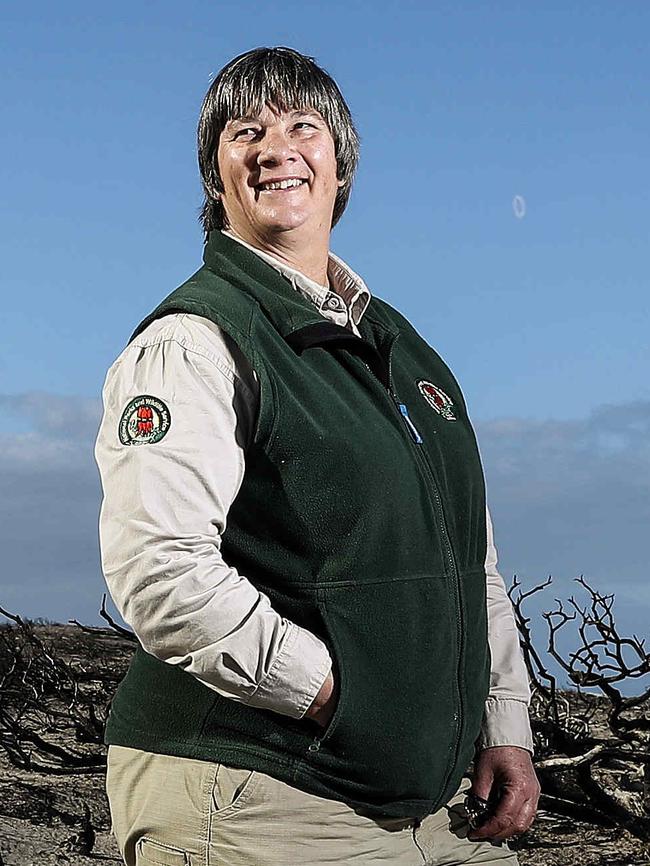 Alison Buck is the manager of the Kangaroo Island Wilderness Trail. Picture: Sarah Reed