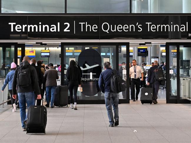 The move is part of a shake-up to the UK border security system. Picture: JUSTIN TALLIS / AFP.