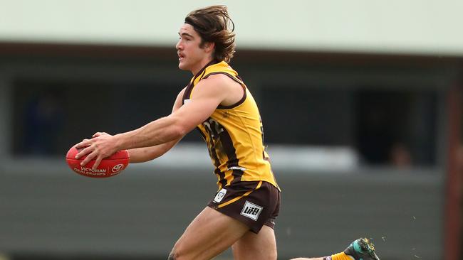 Hawthorn has denied playing games in their pursuit of Jai Newcombe after getting their man.