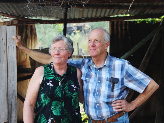 Jeffrey Brooks’ parents Wendy and Lawrie. Picture: Peter Hall