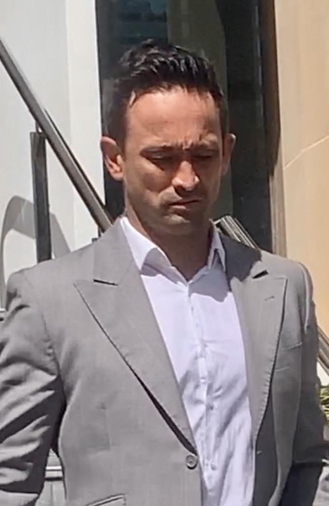 Dr Steven Morgan Lin leaves Wollongong Local Court on Thursday. Picture: Elizabeth Pike