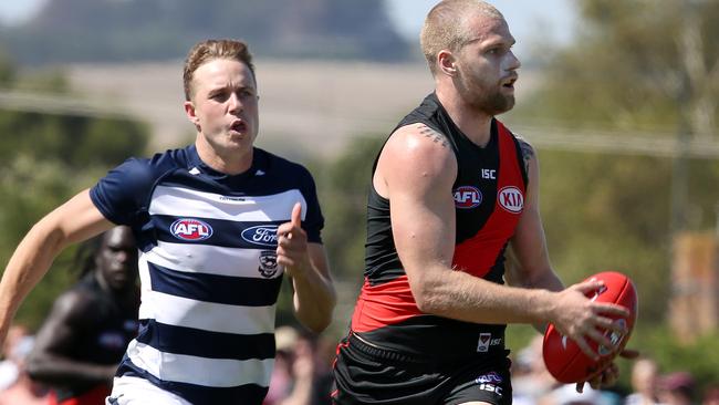 Jake Stringer will add X-Factor to Essendon’s line-up. Picture: Michael Klein