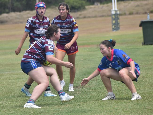 Faces of the CQ Capras under-17 and under-19 girls open trials at St Brendan's College, Yeppoon, on November 16, 2024. Photo: Pam McKay