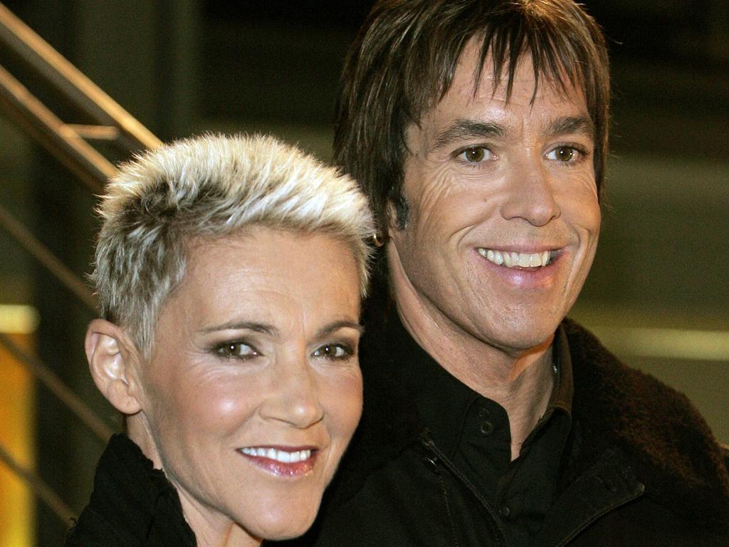 Marie Fredriksson and Per Gessle of Roxette were friends for 40 years. Picture: AFP)/ Germany OUT