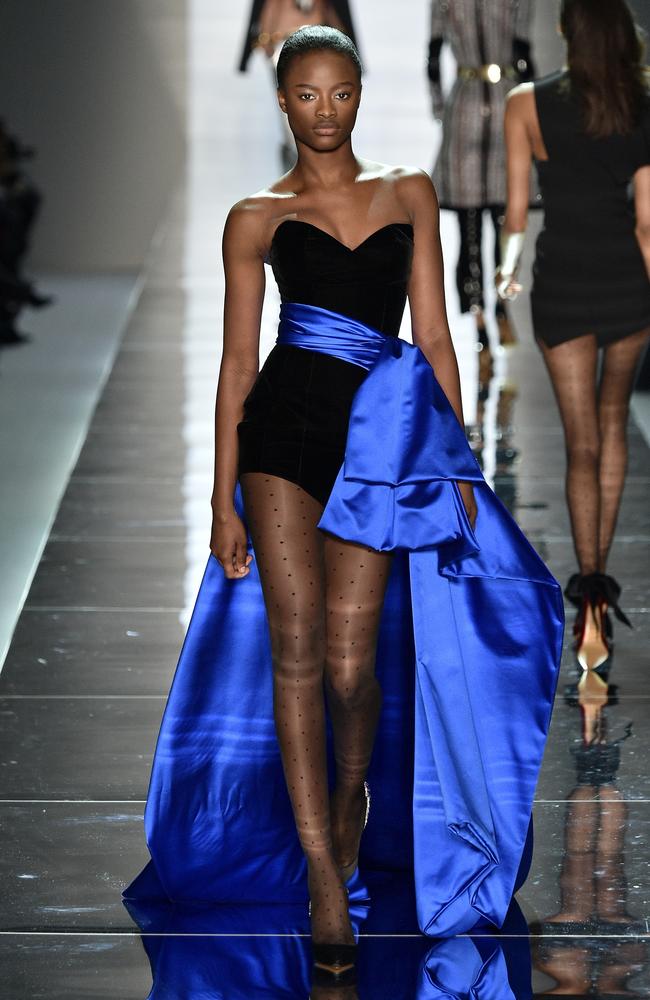 Nigerian model Mayowa Nicholas ... “I can’t believe I am typing this right now. I am so happy to announce that I will be walking the Victoria secret fashion show 2017 , this is a huge dream come true. Thank you so much for believing in me and all the amazing girls walking the show , for allowing us to be ourselves . I am filled with happiness.” Picture: Getty