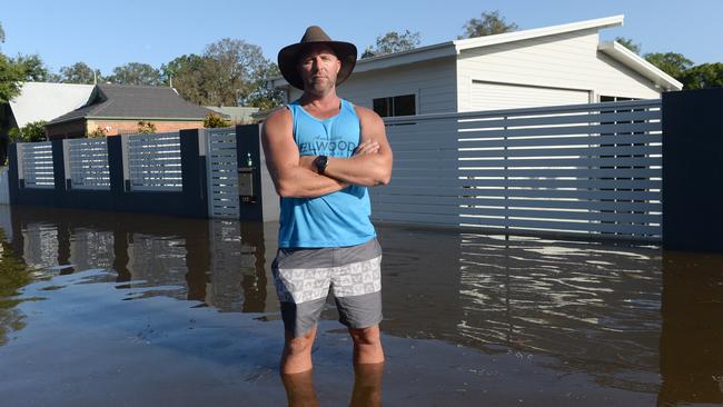 Chittaway Bay resident Ben Weber saved the day when he turned up with his digger at North Entrance Beach. Picture: Jeremy Piper