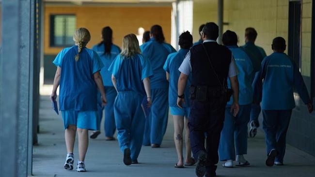 The NSW prison system is hoping yoga can stop the surging number of female inmates returned to jail for breaking the law.