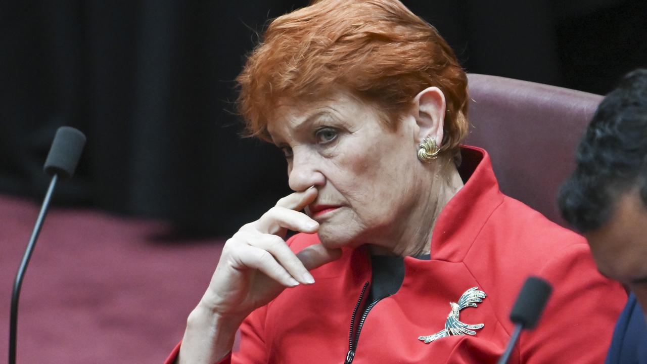 Justice Stewart found Senator Hanson’s tweet was “racist, anti-immigrant and anti-Muslim”. Picture: NewsWire / Martin Ollman