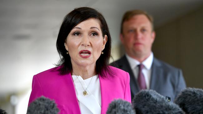 Minister for Housing Leeanne Enoch. Picture: NCA NewsWire / John Gass