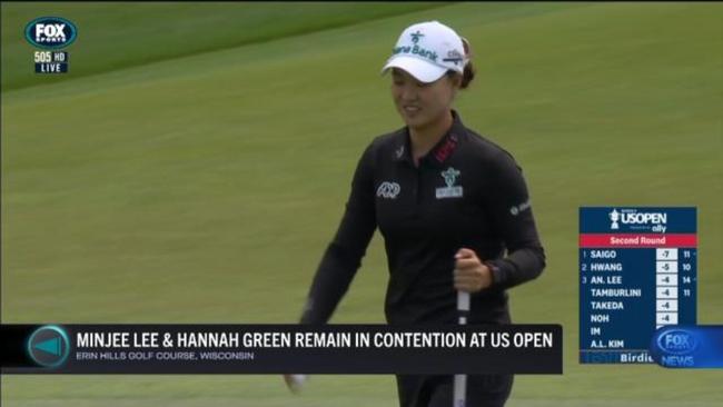 Green & Lee in contention at US Open
